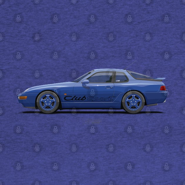 968 Club Sport Maritime Blue Metalic by ARVwerks